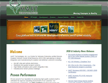 Tablet Screenshot of harttech.com